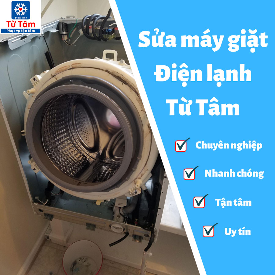 Sửa máy giặt quận Tân Bình theo mọi yêu cầu của khách hàng với chi phí hợp lý