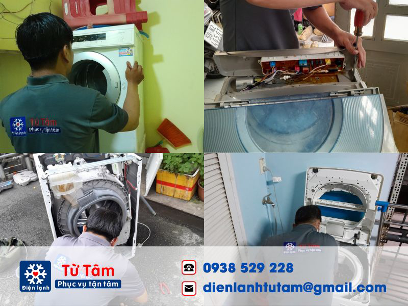 Trung tâm Điện lạnh Từ Tâm áp dụng chế độ bảo hành dài hạn cho dịch vụ sửa máy giặt tại Nhà Bè
