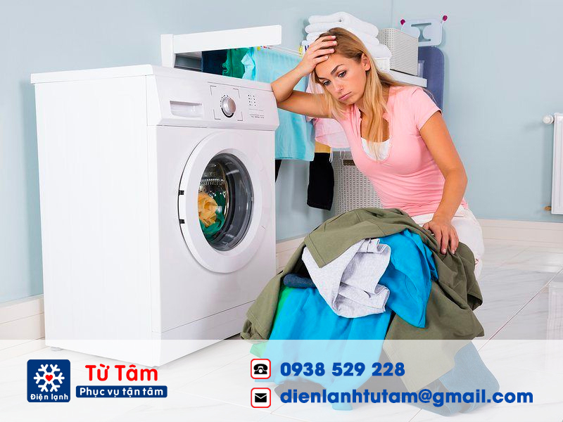 Lỗi thường hay thấy nhất ở máy giặt là giặt quần áo không sạch ở các máy giặt đã qua một thời gian sử dụng 
