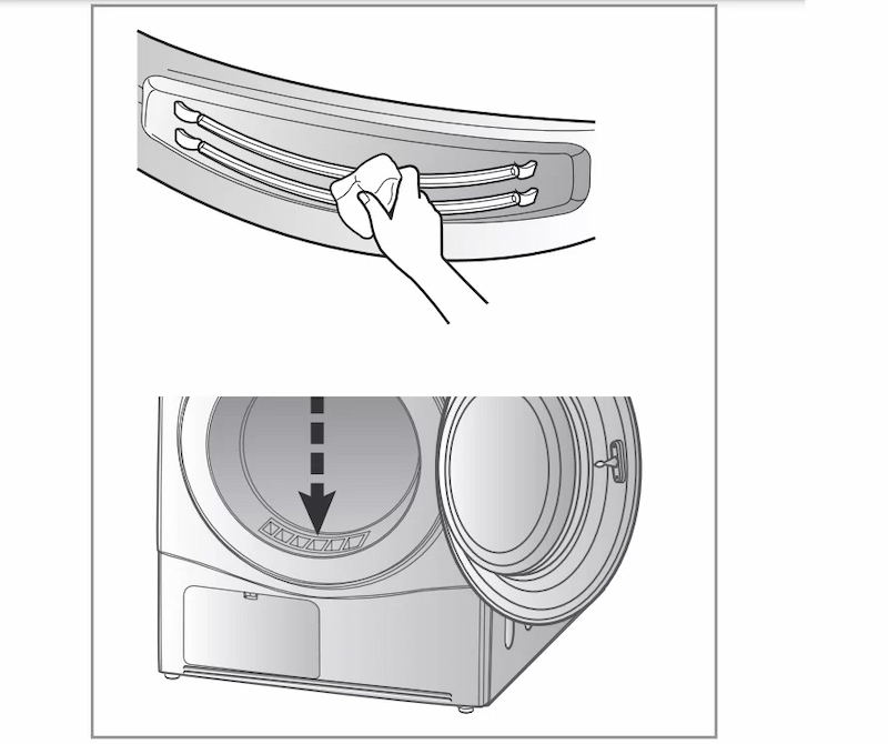 hướng dẫn cách vệ sinh máy sấy quần áo LG hiệu quả