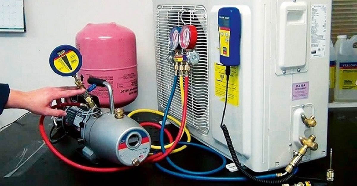 Kiểm tra lượng gas máy lạnh