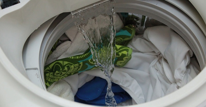 Áp suất nước hoặc do lượng nước không vào máy giặt