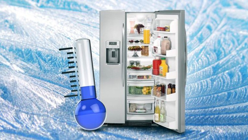 nhiệt độ tủ lạnh bị tăng do thời tiết nắng nóng