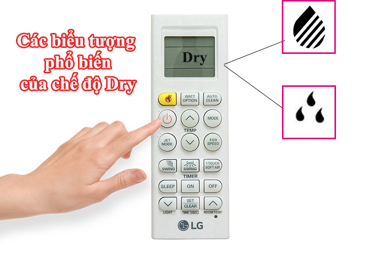 Thời điểm sử dụng chế độ Dry trên máy điều hòa